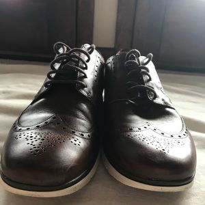 timberland mens franklin park brogue oxford shoes black